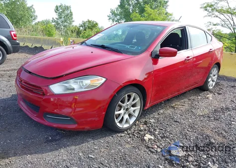 2013 Dodge Dart Sxt из США, поврежденный, VIN 1C3CDFBA3DD202604